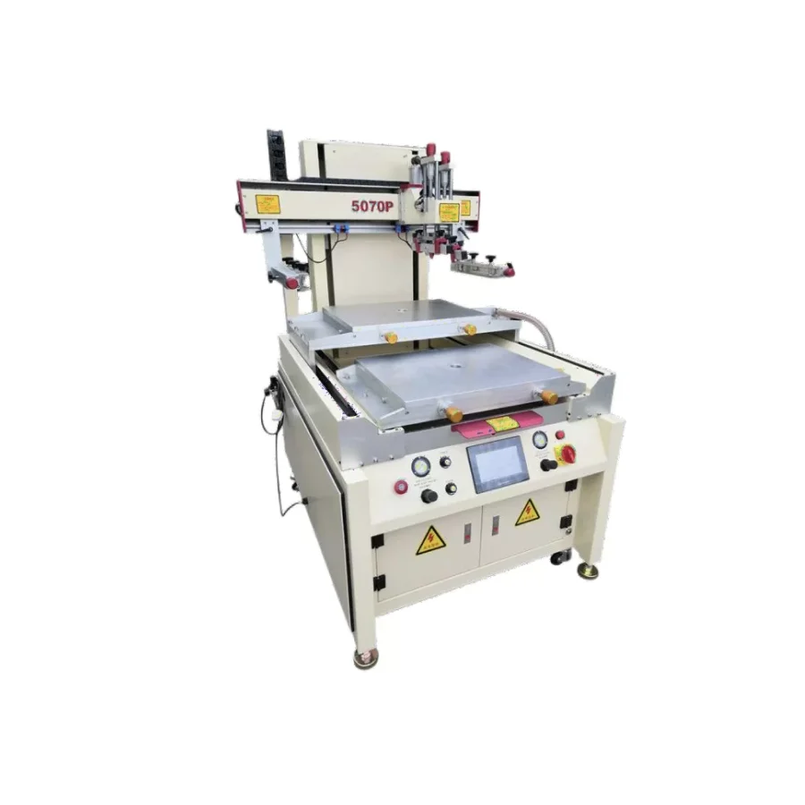 HH-5070P Máy in lụa chạy bàn  trước sau